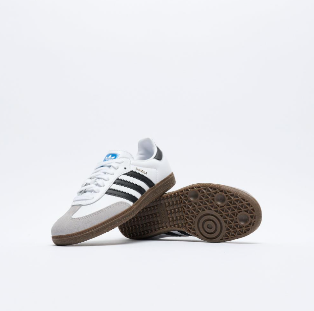 adidas Samba OG Cloud White Core Black - Image 5